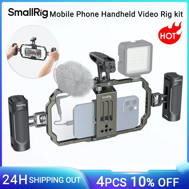  SmallRig Universal Phone Video Rig Kit for iPhone 15