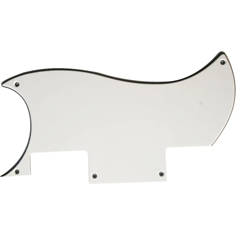 

Pleroo Custom Guitar pickgaurd - For SG Special Guitar Pickguard Scratch Plate , 3 Ply White