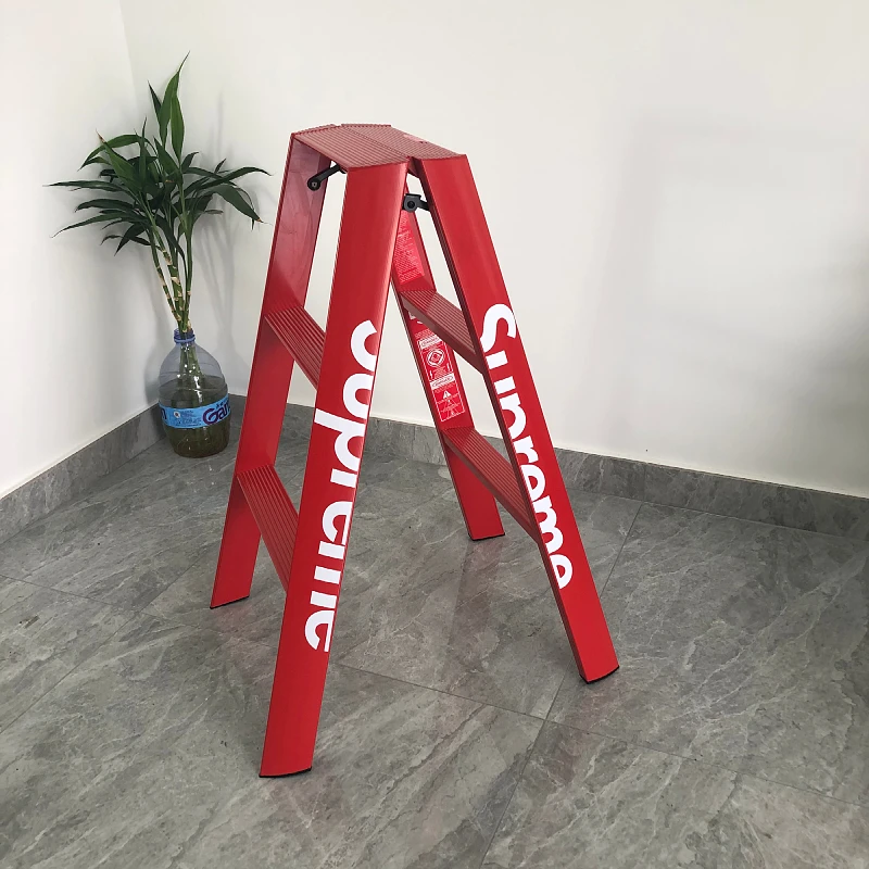 Modern Step Ladder 2 or 3 Step Aluminium Folding Ladder Portable Slim Stool Safety Household Stepladder with Milti-fuction folding step stool,telescoping ladder