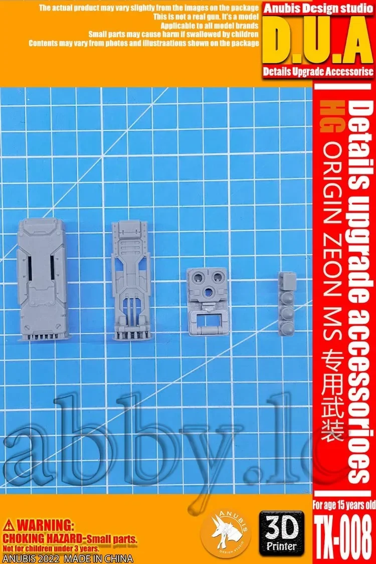 Knuckle Shield for HG 1/144 The Origin Zaku II C-5 R6 I Char