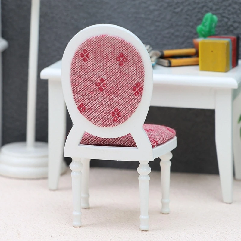 

Mini Dollhouse Chair Model Simulation Furniture Chair Lovely Furniture Chair