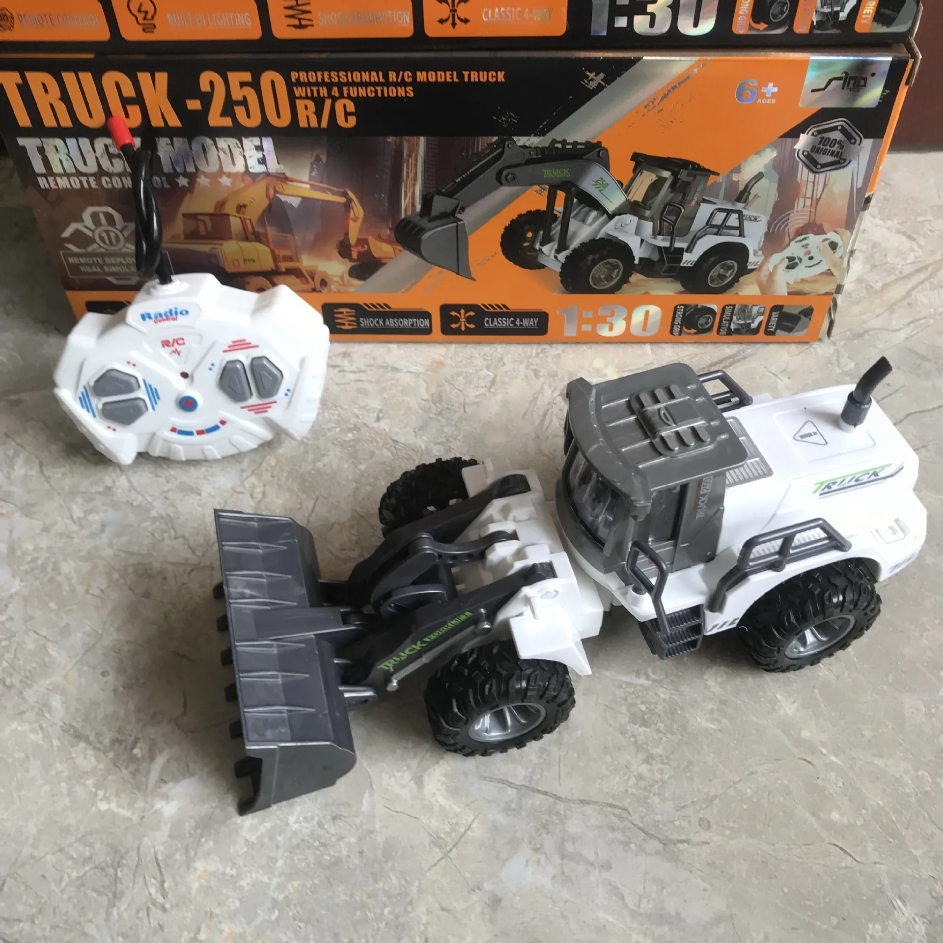 Remote Control Excavator Truck Toy Model Car