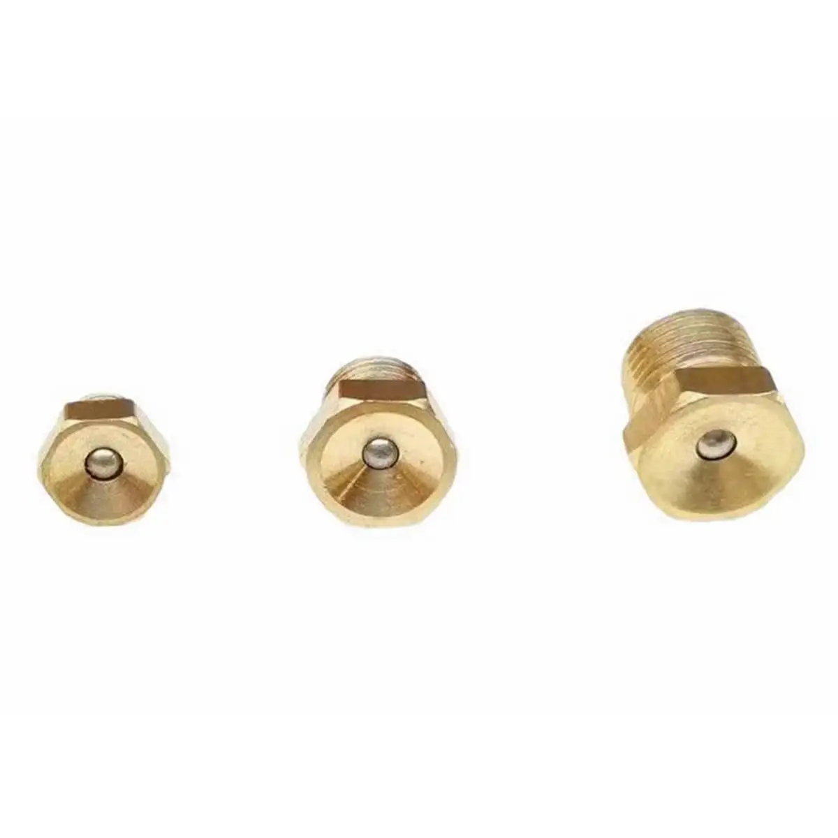 M5 M6 M8 M10 M12 M14 M16 1/8" 1/4" BSPP Flush Grease Zerk Nipple Fittings 10pcs Grease Nipple Fitting For Grease Gun