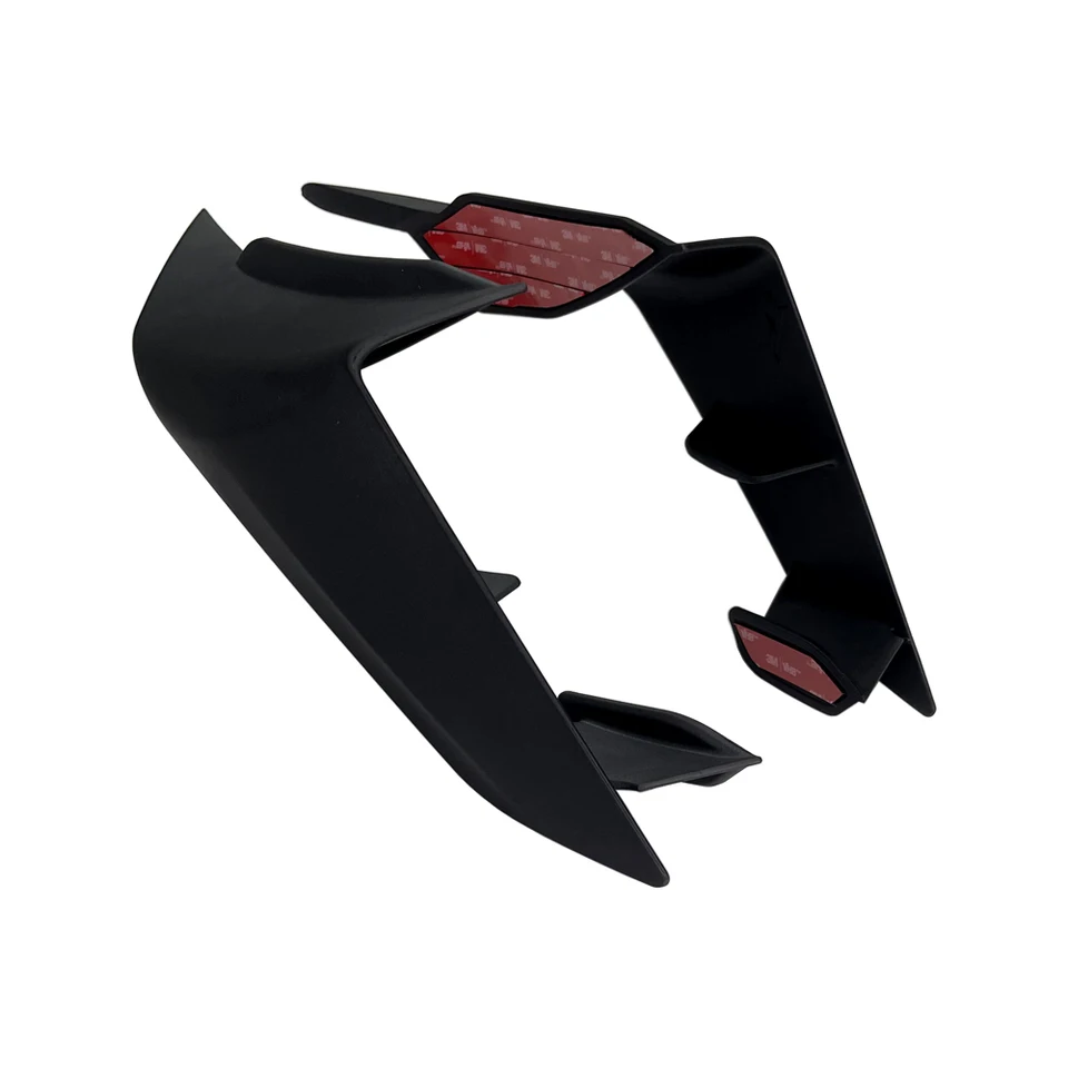 Motorcycle aerodynamic front spoiler fixed wing, suitable for