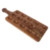 Wooden Deviled Egg Platter Egg Organizer Tray Holder Wood Cheese Serving Board Kitchen Easter Egg Plate For Home Displaying Chee 1