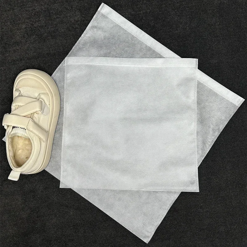 50pcs Non Woven Fabric Bags Clothes/shoe/Album Luggage Bags Dust Bag Storage Bag Environmentally Friendly Flat Mouth Packag Bag 3