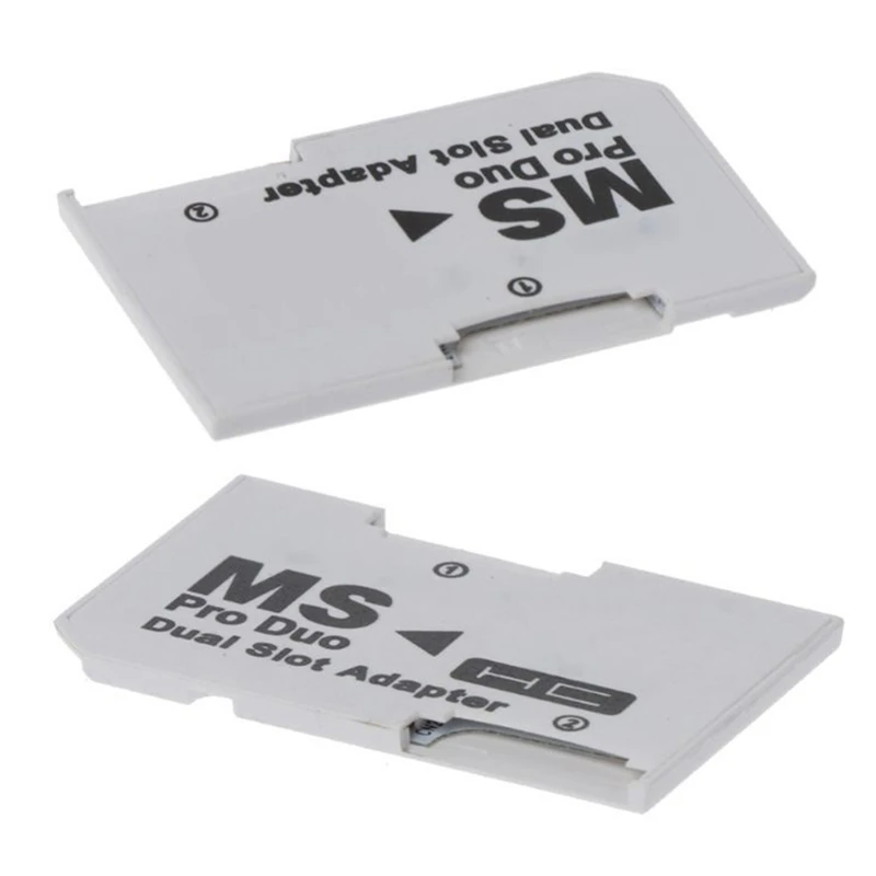 Memory Stick Pro Duo Leitor de Cartão Micro-SD TF Para MS Pro Adaptador de Cartão Único Dual Slots Para Sony PSP Gamepad Para Cartão PSP
