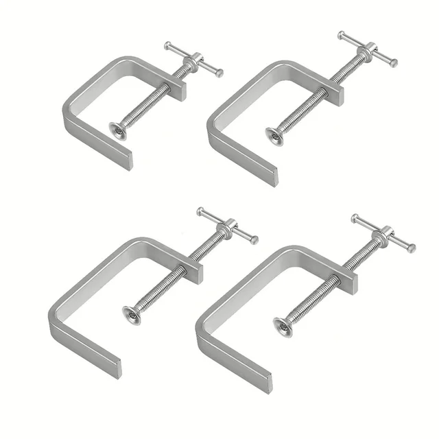 50-100mm Woodworking Clamp C-Clamp G-Clamp For Wood Plastic Drilling Fixing For Workpiece Fixing Hand Tool Parts 4