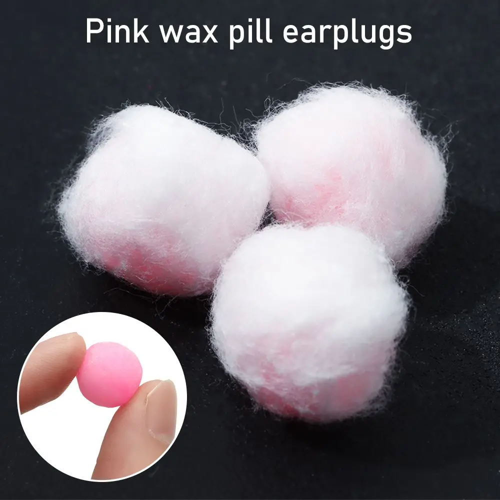 

Gift Sound Insulation Soundproof Wax Cotton Earplugs Swimming Ear Plugs Sleeping Snoring Noise Reduction