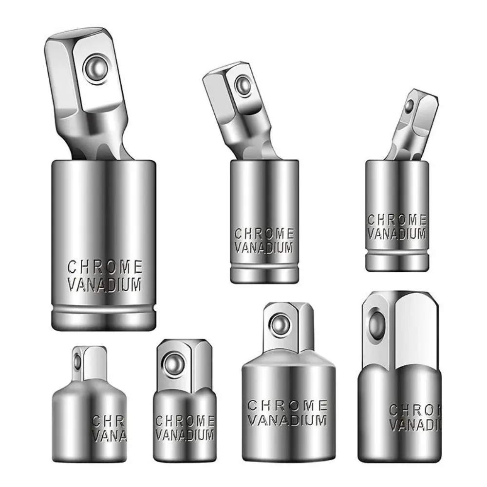 Ratschenschlüssel-Steckschlüssel-Konverter-Hülsenkopf-Adapter 1/2 "bis 3/8" fliegen auf 1/4 "Edelstahl auf 1/4" auf 1/2 "bis 3/8 – Detail 7