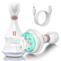Electric Cupping Massager Vacuum Suction Cup GuaSha Anti Cellulite Beauty Health Scraping 12 Levels Suction Blue Light Therapy 1
