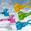 1Pcs Cute Large Dolphin Snow Clip Snow Clay Ball Maker Creative Snowballs Mold Snow Shovel For Kids Outdoor Sports Snow Toys 1