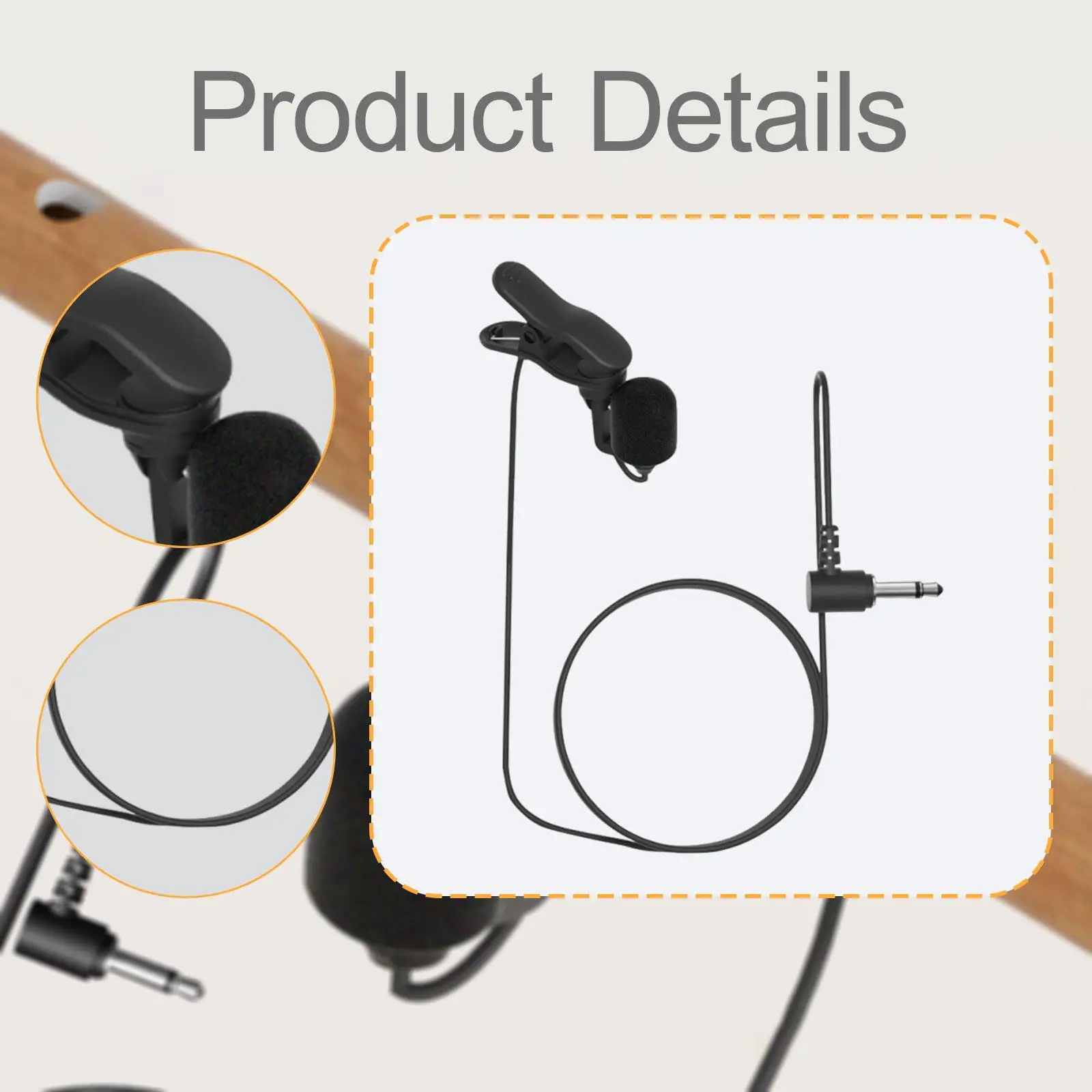 Universal Wired Instrument Wired Microphone Accessories Professional Clip on Universal Wired Instrument Wired Microphone Accessories Professional Clip on
