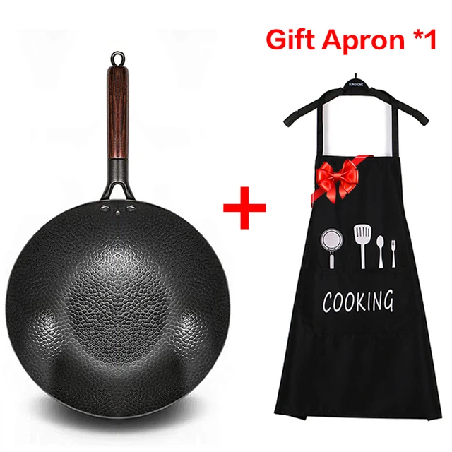 Wok and apron