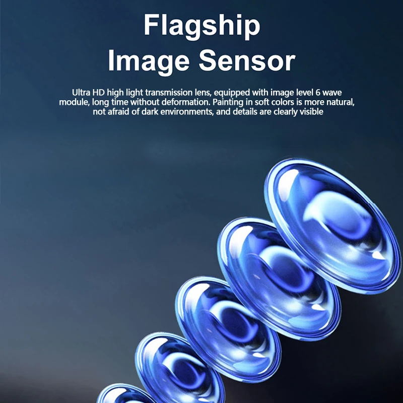 Dashboard Recorder 4-Lens 1080P Car Night Vision Machine Rotatable Camera Cyclically Record Reversing Camera 2.0-Inch