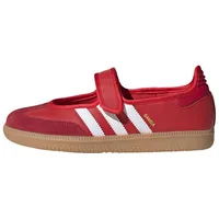 Adidas Originals Samba Jane Scarlet Red Chaussures rétro légères et antidérapantes pour femmes, baskets décontractées pour filles JQ6446 3