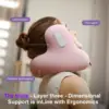 Travel Neck Pillow with Bluetooth Headset, Memory Foam Airplane Pillow for Head Support, Ergonomic Design Traveling Music Pillow 5