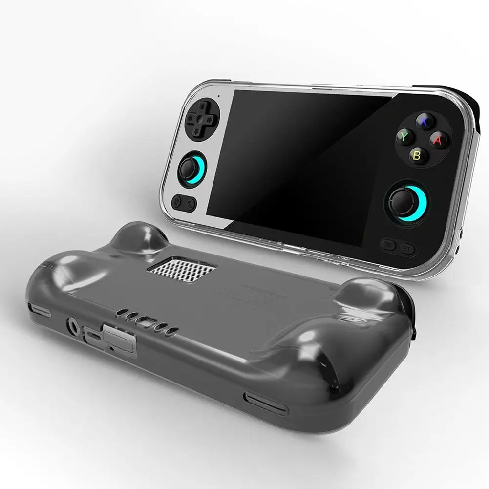 Transparent Shockproof TPU Rubber Protective Case for Handheld Gaming Console