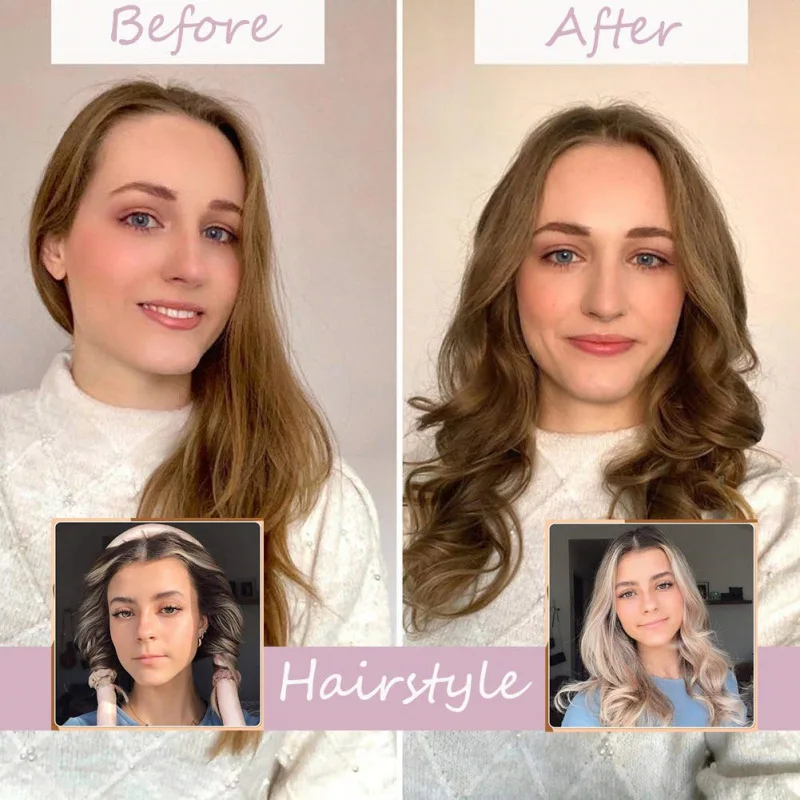 Heatless Sleeping Soft Rod Headband Lazy Curler No Heat Silk Curlers Roller Foam Hair Accessories Make Hair Curly Styling Tools