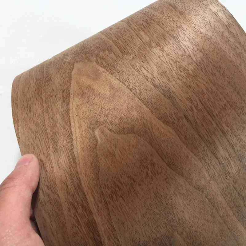 Walnut Veneer Panel 1 roll 230cm Natural Handmade DIY Solid Wood Decorative Skin Speaker Renovation
