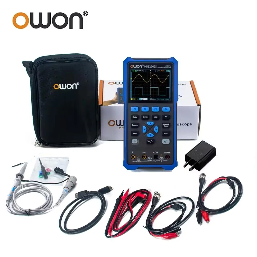 OWON HDS2202S Digital Oscilloscope 200MHz 1GSa/s
