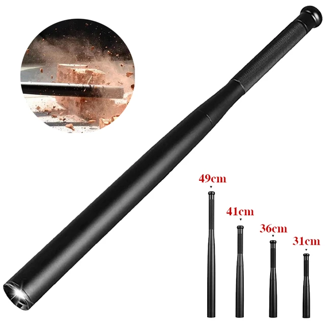 Self Defense Led Flashlight Baseball Bat Aluminum Camping Rechargeable Lamp  Electric Teaser Powerful Shock Lantern Torch Light - Flashlights & Torches  - AliExpress