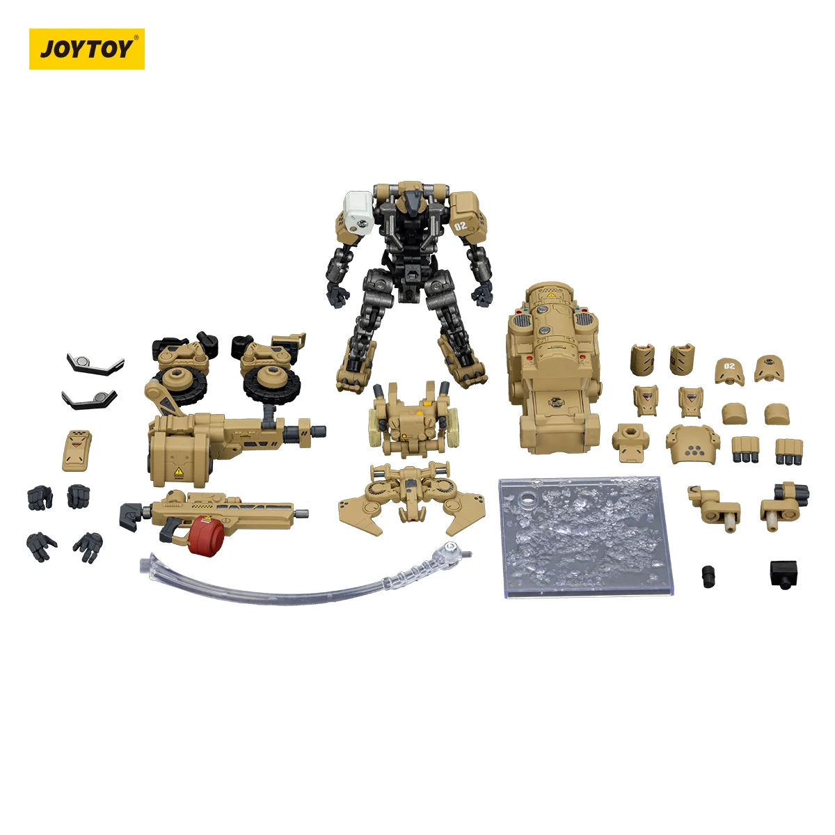 JOYTOY  1/25 Action Figures Mech Fear XS-01 Night Raid type XS-02 Assault type XS-03 Tactical type - 6