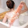 2 In 1 Shower Exfoliating Back Scrubber Bath Belt Towel Deep Mud Clean Korean Body Washcloth Japanese Rear Scrub Pull Strap Tool 4
