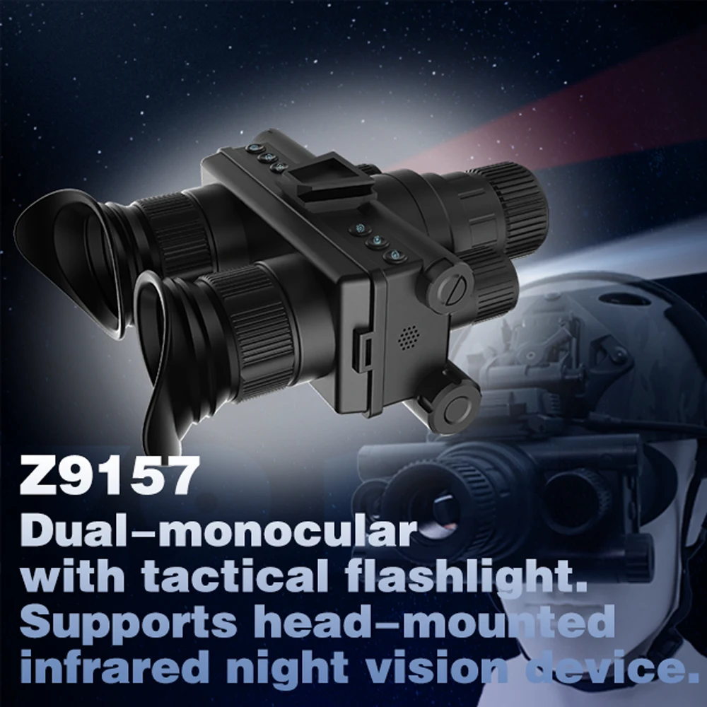 Lunettes de vision nocturne inarouge 3' Écran 2.5K et 8X Zoom numérique - Chine Vision nocturne, jumelles de vision nocturne étanches