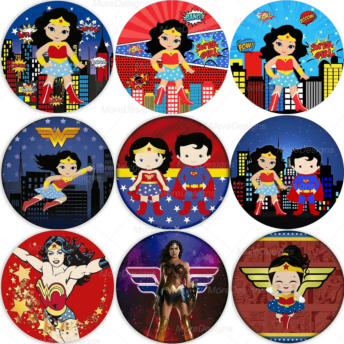 Mulher Maravilha Preta PNG: O Fundo Perfeito para Fotos de Aniversário e  Cenários de Heróis, image size:1200x1200