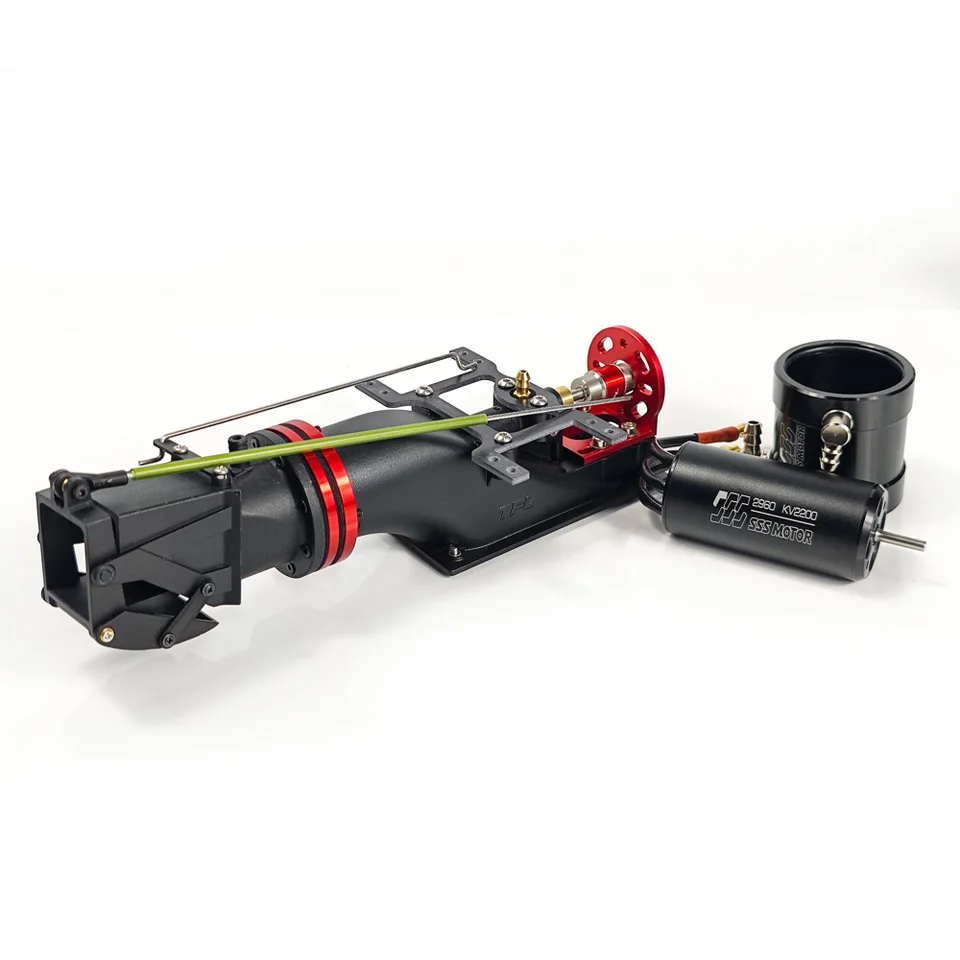 Girante Per Pompa Jet TFL RC Boat 29 Mm – Carbonio CNC 2 O 4 Pale Nera