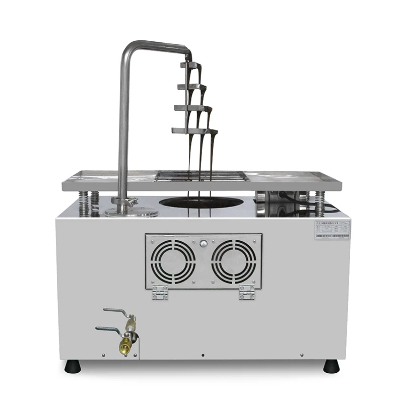 Electric 110V 220V Chocolate Melter Tempering Machine With Shaking Function Touch Panel Oily Chocolate Dispenser