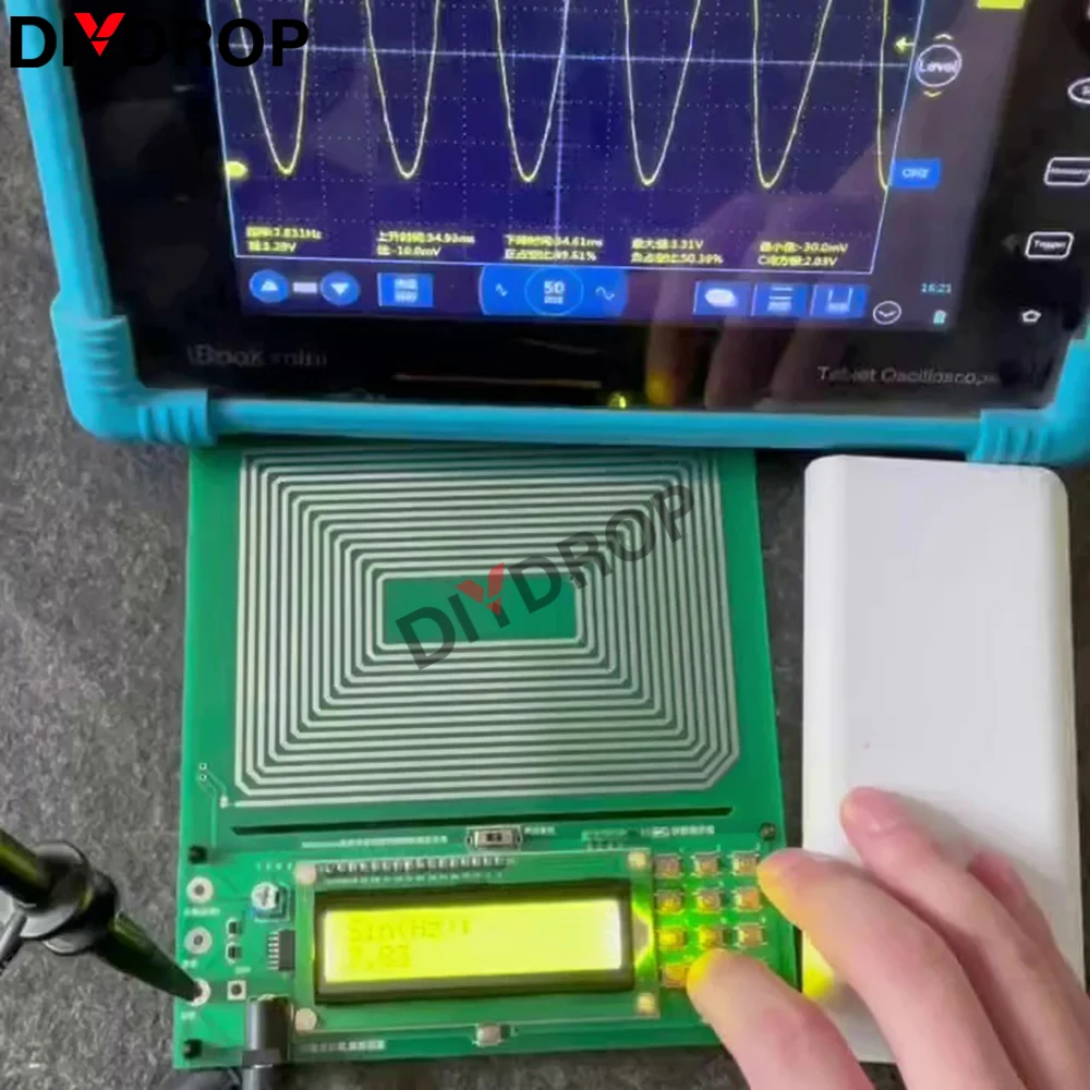 DC 5V 조절식 0.1Hz-30KHz 7.83Hz 슈만 공명 초저주파 펄스 파 발생기, 오디오 공명기 사인파