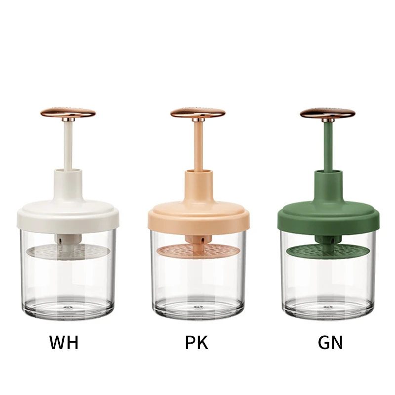 1Pc Whisk for facial cleansing push type fluffy cream foamer facial cleanser simple cute fine micro-foam wash accessories 5