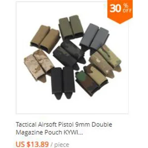 VULPO Taktische Gewehr Triple Magazin Tasche Modulare Molle Triple Mag Pouch Träger Für MP5 MP7 KRISS Jagd Airsoft – Detail 5
