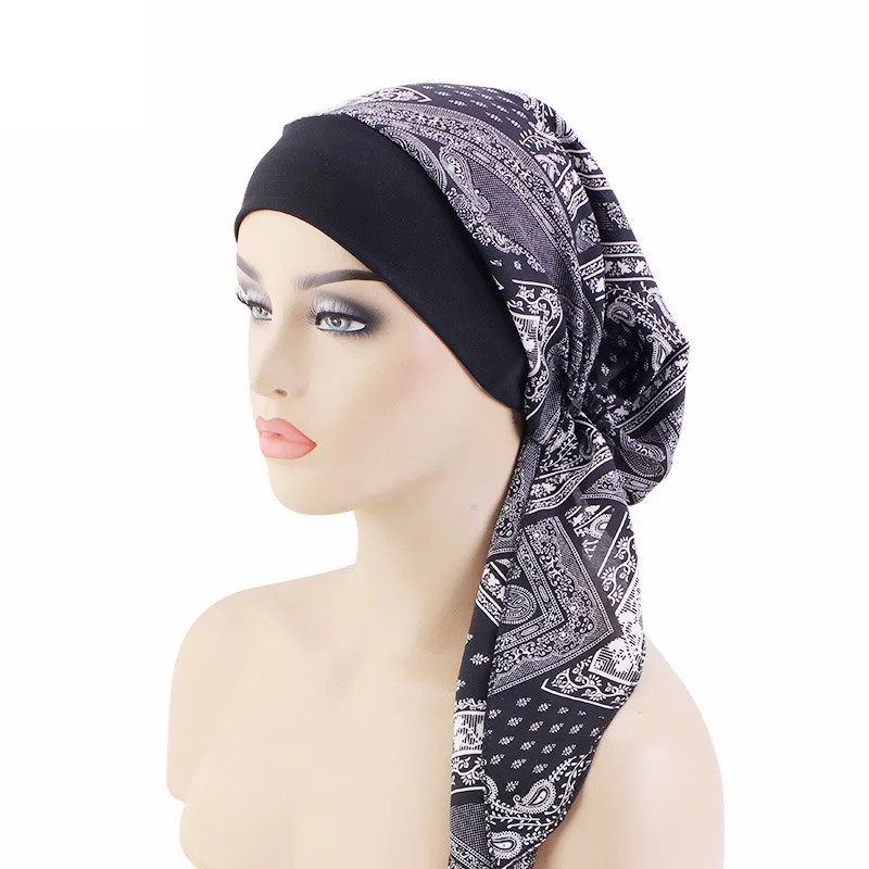 Donne Musulmane Turbante Cappelli Cancro Chemio Perdita di capelli Donne Musulmane Turbante Cappelli Cancro Chemio Perdita di capelli