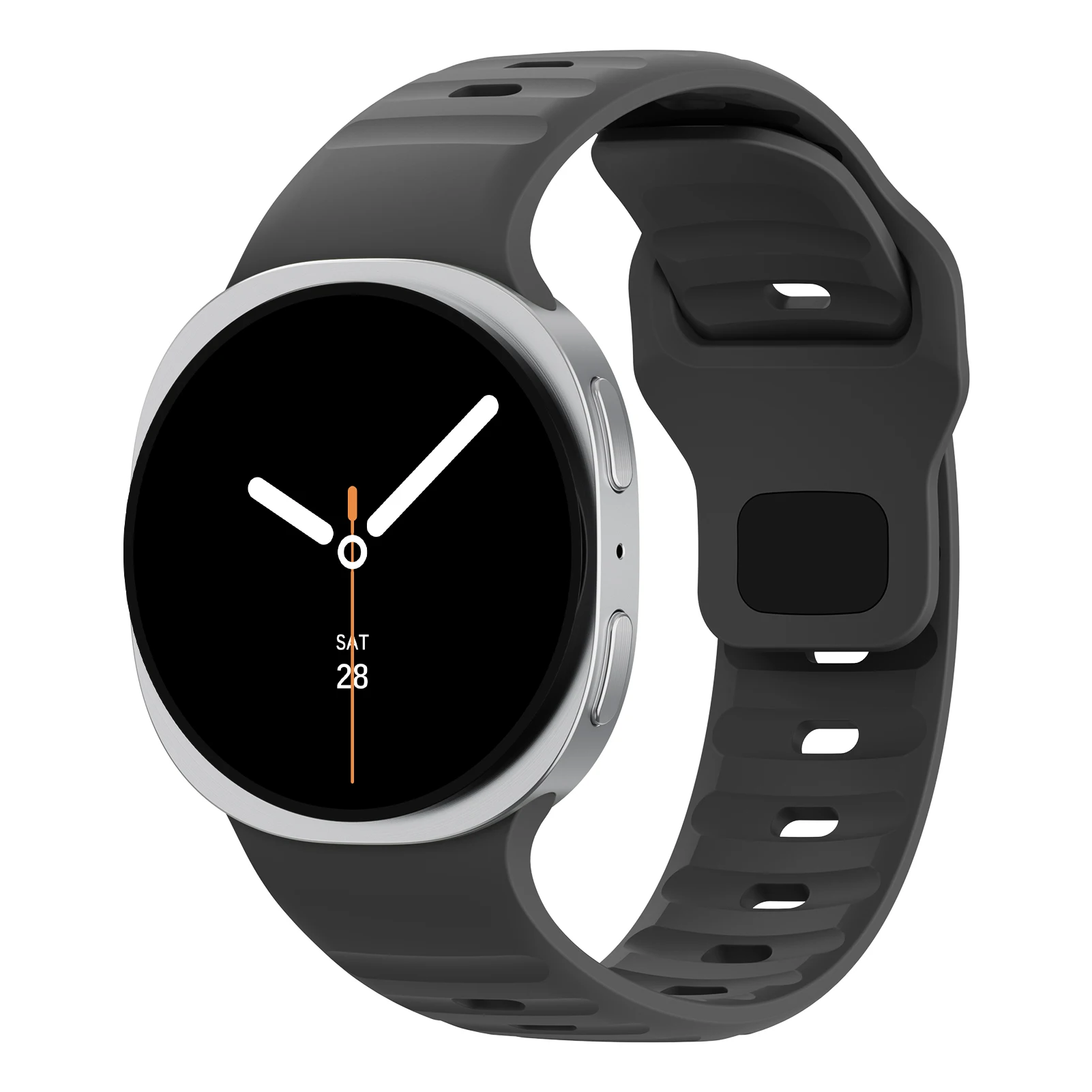 Rugged Silicone Sport Band - Enhanced Strap