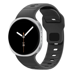 Rugged Silicone Sport Band - Enhanced Strap - Galaxy 8 classic (Space gray)