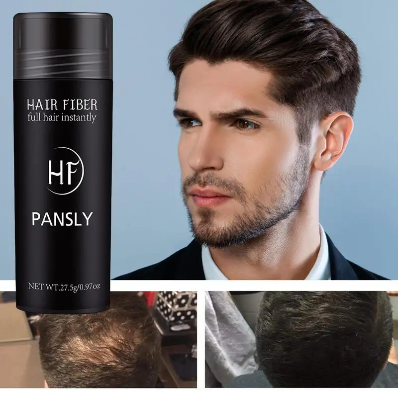 

Natural Hair Fiber Keratin Hair Building Powder 27g Instant Growth Refilling Conceals Baldness Scalp Thicken Thinning Hair Spray