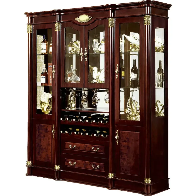 Armadietto Della Decorazione Del Soggiorno Del Vino Europeo, Armadietto Del Vino Americano, Ristorante, Armadietto Del Vino, Armadietto Della Casa
