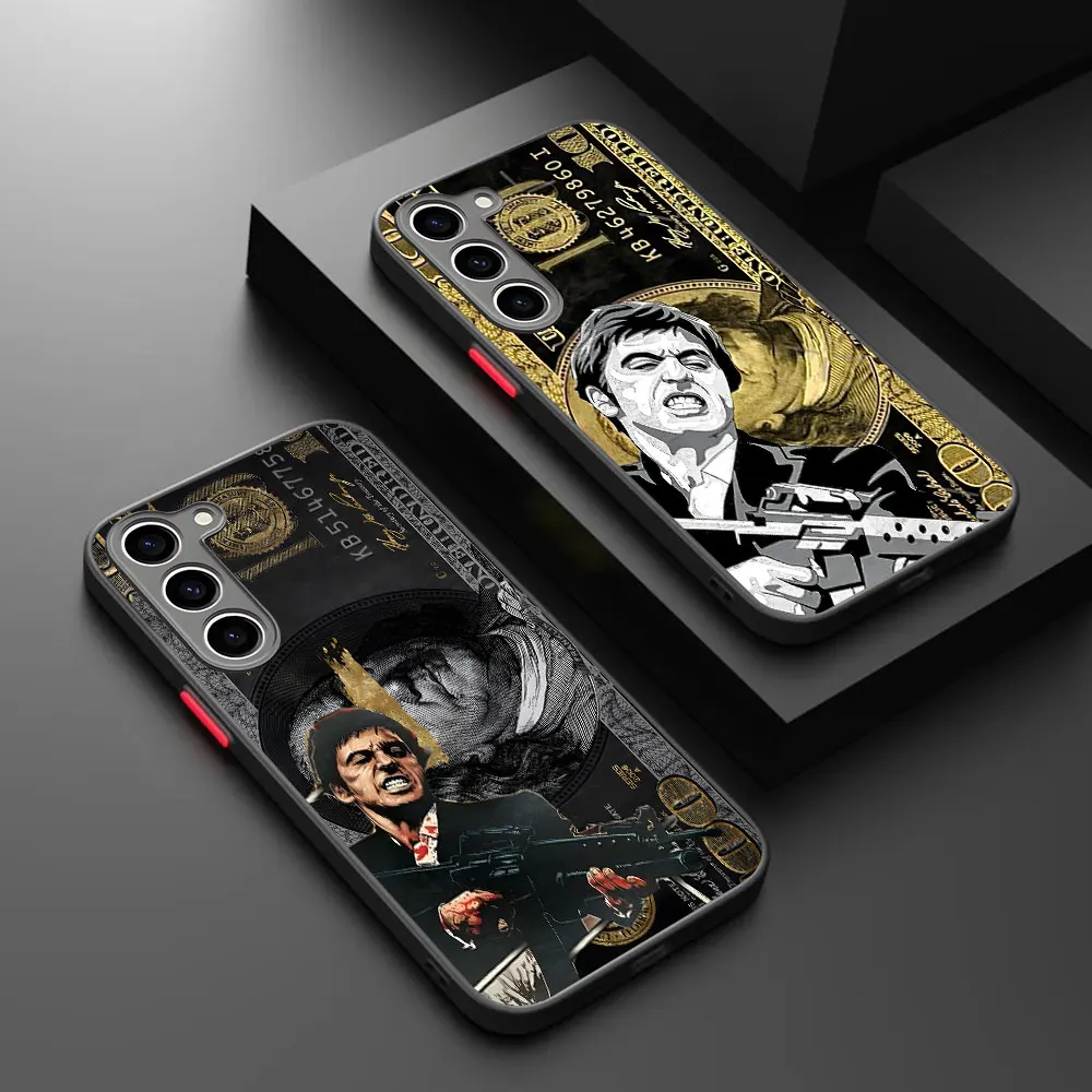 T-Tony M-Montana S-Scarface Fashion Matte Phone Case Cover