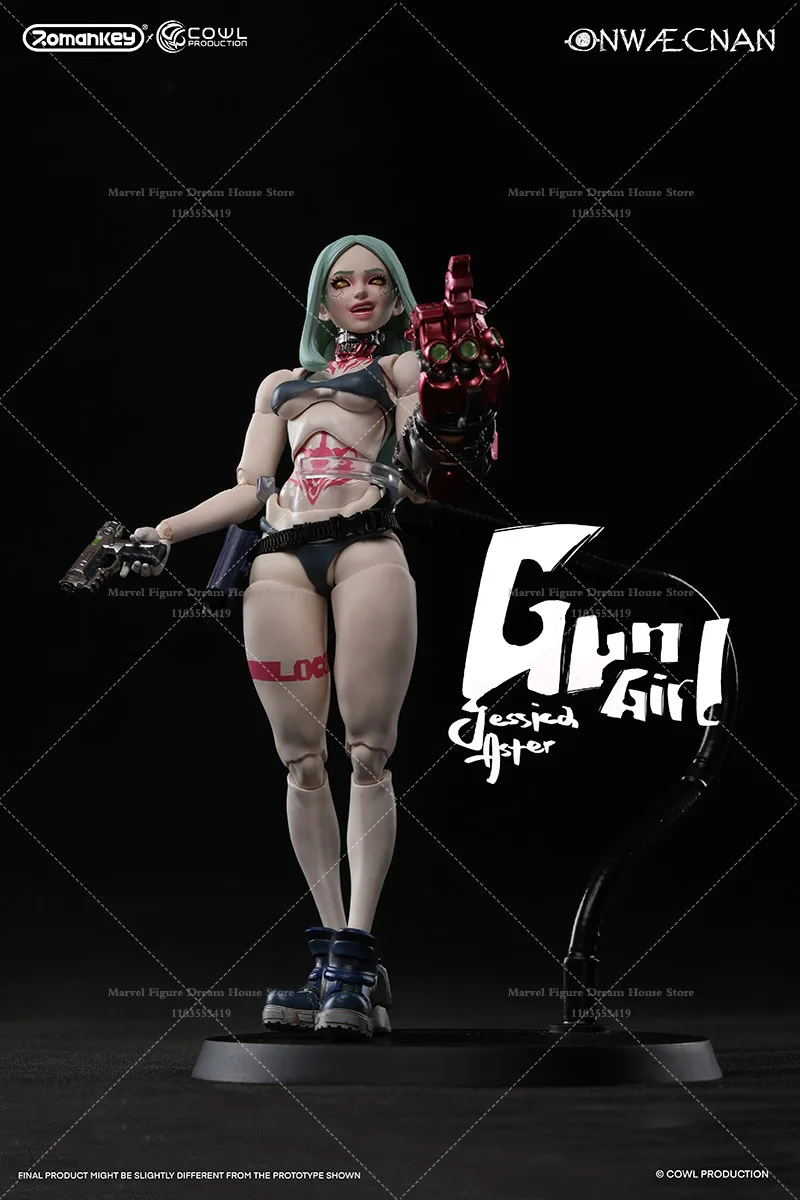 Romankey × COWL 寤シリーズ 第1弾 銃士レベッカ Romankey X COWL 1/12 Scale Rebecca Rebellious Gun Girl