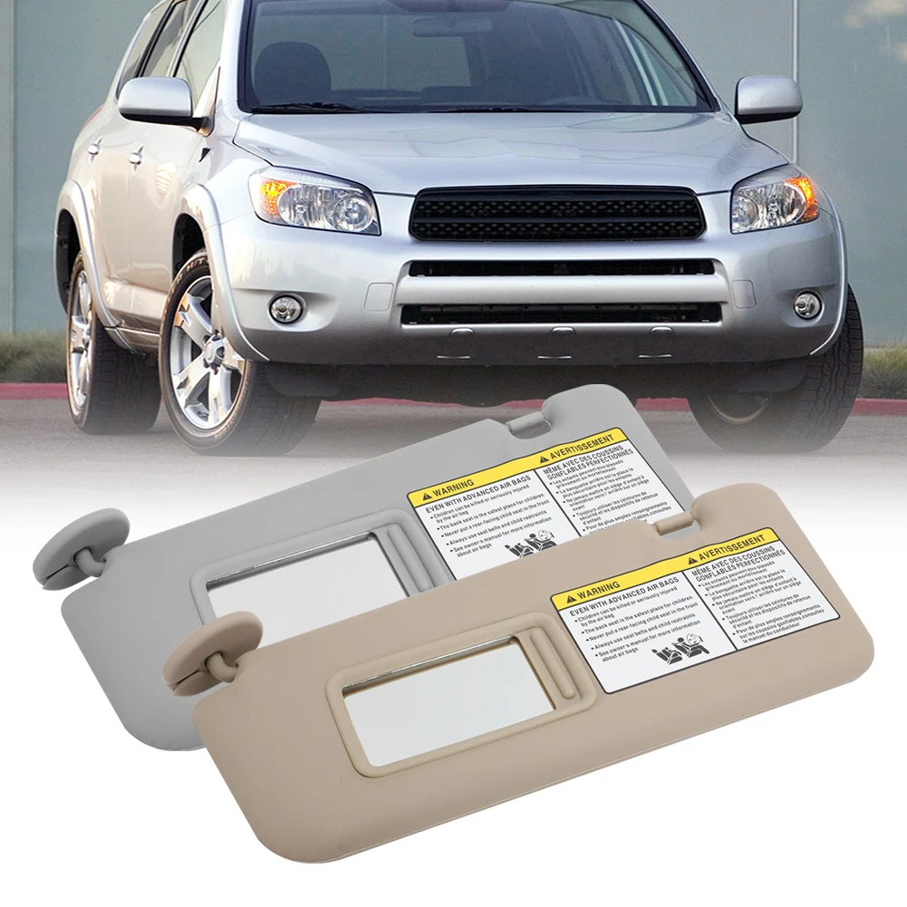 みみ サンバイザー サンバイザー ミラー付き ランプ付き フロント