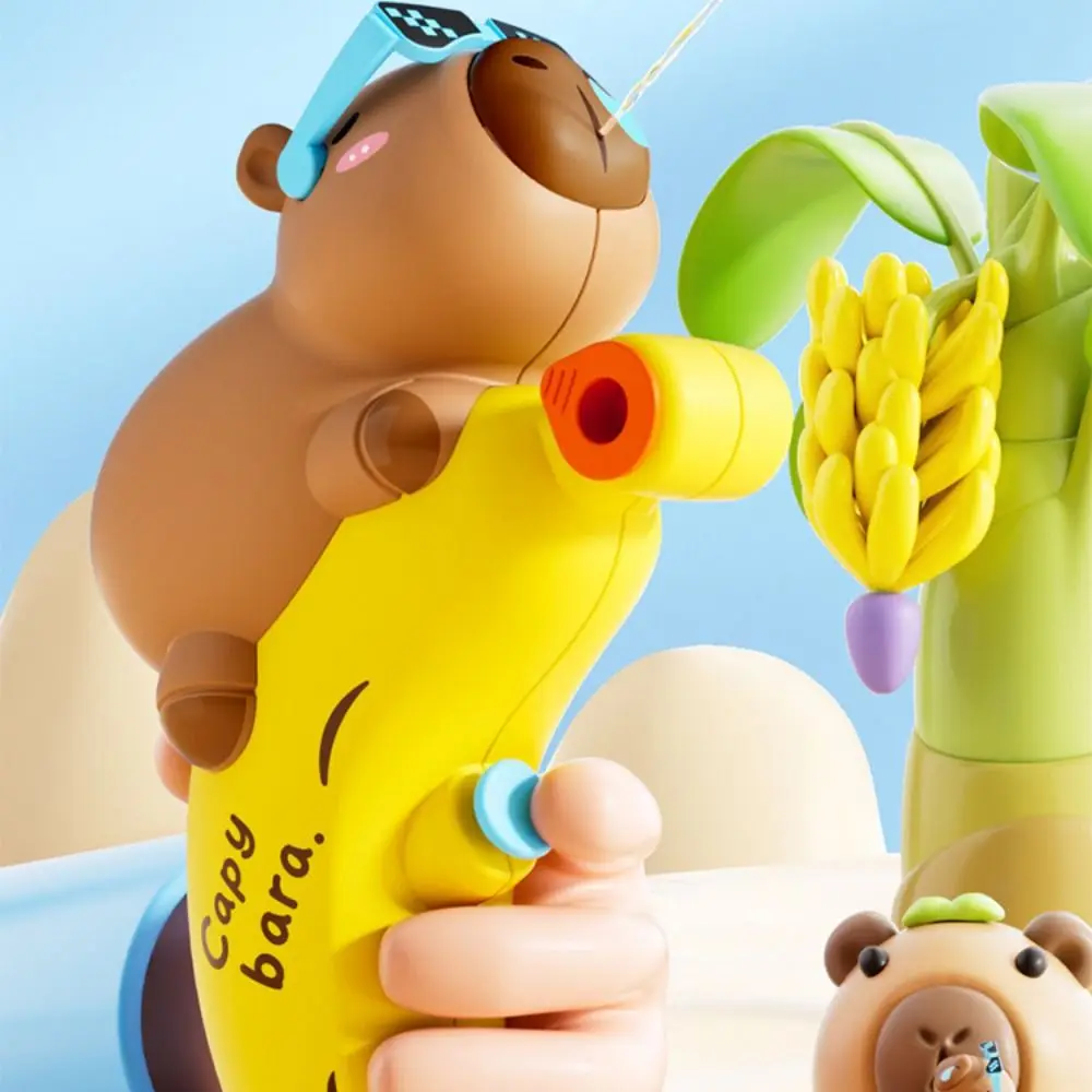 Banana Capybara Water Spray Toys Animal Design Handheld Bath Fountain Plastic Cute Water-Sprinkling Festival Sprinkler