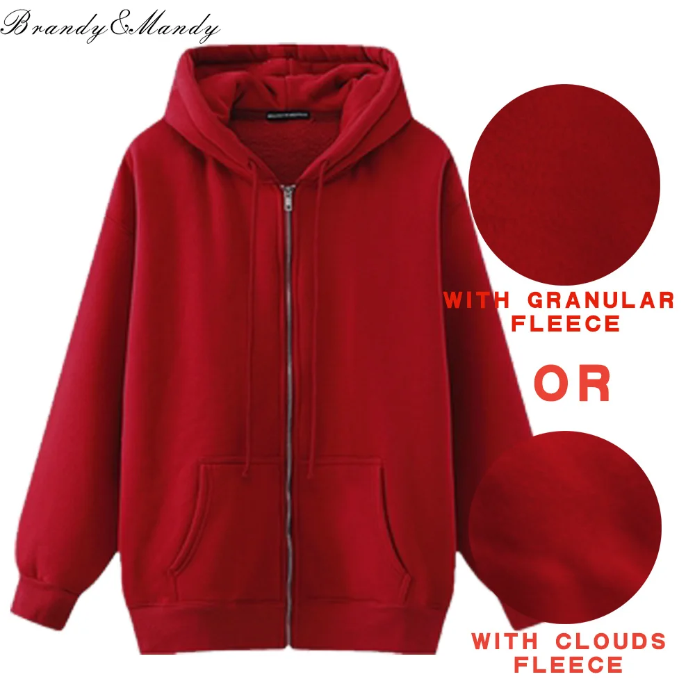 Sweat à Capuche Femme Longue Décontracté – Zippé Avec Poches – Coton Doux – Coupe Ample