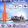 RS-109M Marine Boat Use Fishing Net Position Meter Send AIS Location with Antenna IPX7 Waterproof GPS Anti-lost Tracker 5W 4