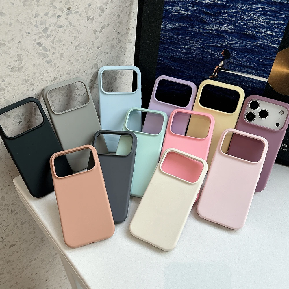 Magnetic Liquid Silicone Shockproof Phone Case with Magsafe Compatibility