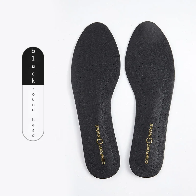 Leather Women Shoes Insoles Soft Non-slip Comfort Arch Support for Feet Plantar Fasciitis Relief Shoe Inserts