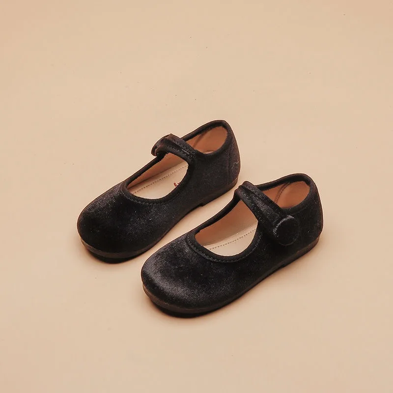 Fashion Baby Girl Princess Hook Loop Band Shoes Infant Toddler Child Flat Dance Shoes Soft Bottom Shoes Spring Autumn Summer 3