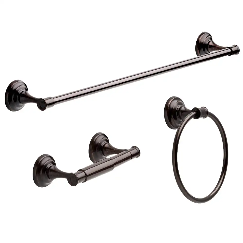 

Classic,Towel Bar,Toilet Paper Holder,towel Ring,Oil Rubbed Bronze Made of Sturdy and Durable Materials Good Quality Smooth 2024